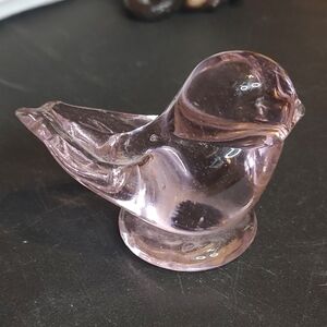 2009 Pink Bird Of Hope Leo Ward READ CHIPPED